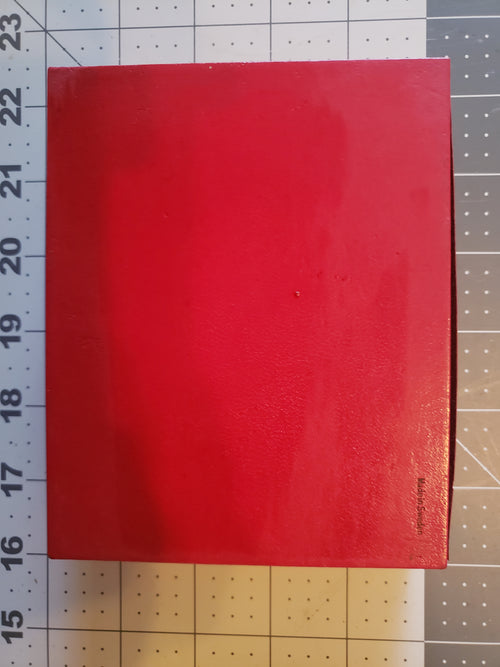 Vintage Omega Red Watch Presentation Box — Genuine Omega Logo